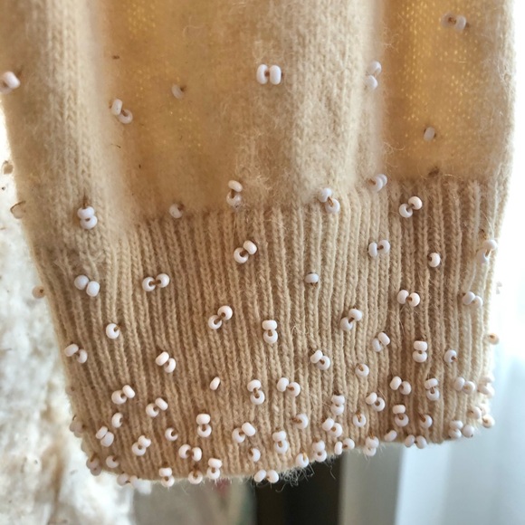 Gorgeous Vintage Gene Shelly Beaded Cardigan Sweater - Picture 5 of 10